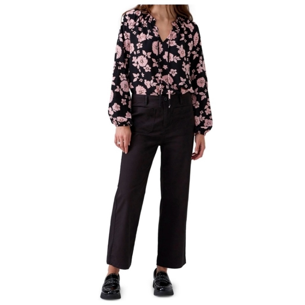 Social Standard Sanctuary Black Crop Pants